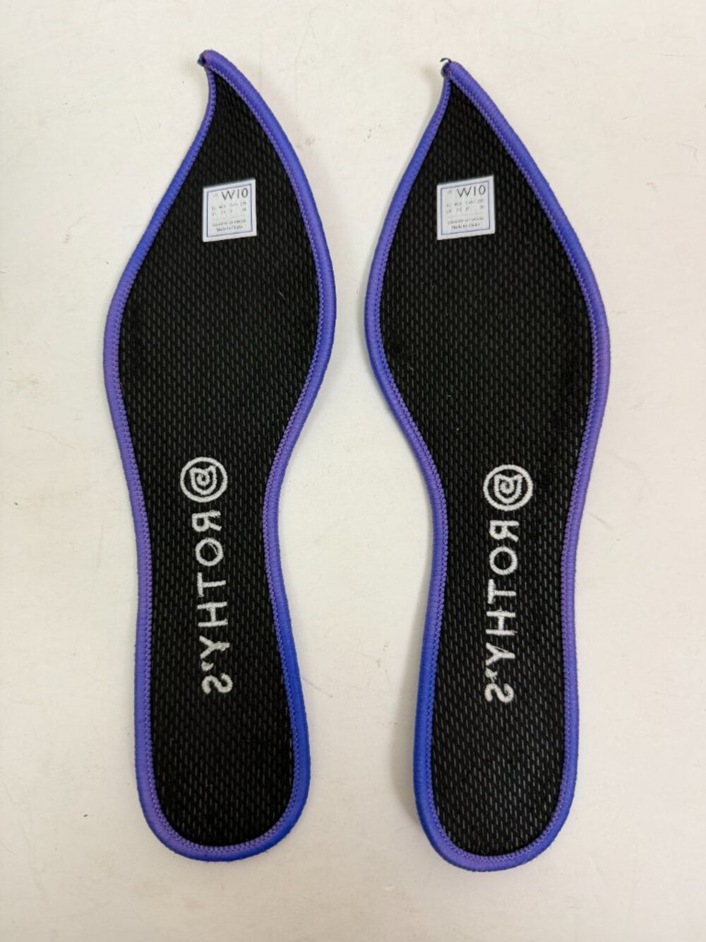 Rothy's The Point Ballet Flat In Classic Black Size 10 - Picture 11 of 12